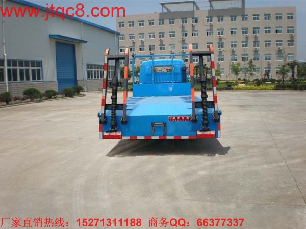 挖機(jī)平板拖車圖片