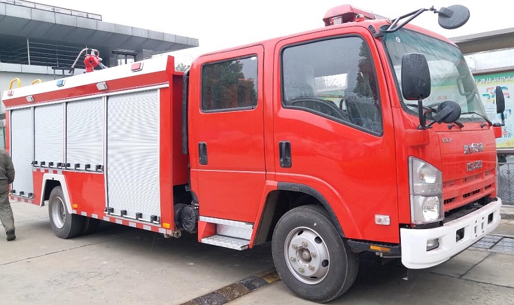 五十鈴水罐消防車(4-5T)|慶鈴五十鈴700P消防車|五十鈴森林消防車|JDF5100GXFSG30/Q型水罐消防車