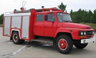 東風尖頭140泡沫消防車